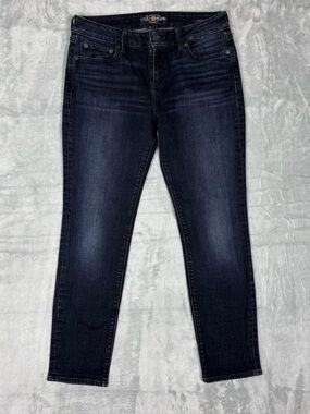 Lucky Brand Lolita Skinny Jeans Womens 8x29 Blue Denim Straight Leg